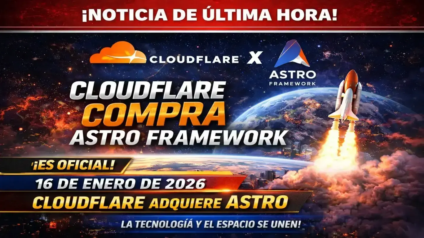 ¡Noticia Bomba! Cloudflare Adquiere Astro: La Validación Definitiva de Nuestra Stack Tecnológica